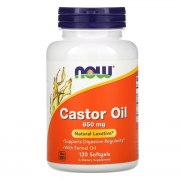 Заказать NOW Castor Oil 650 мг 120 жел капс