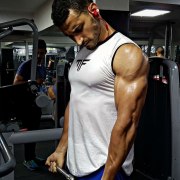 Заказать Bodybuilding Футболка Без Рукавов MF (Белый)