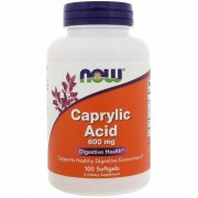 Заказать NOW Caprylic Acid 600 мг 100 капс