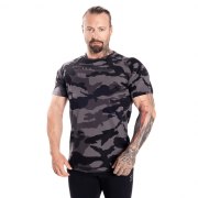 Заказать Better Bodies Футболка Gym Tapered Tee (Серый Камуфляж)