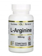 Заказать California Gold Nutrition L-Arginine 500 мг 60 капс